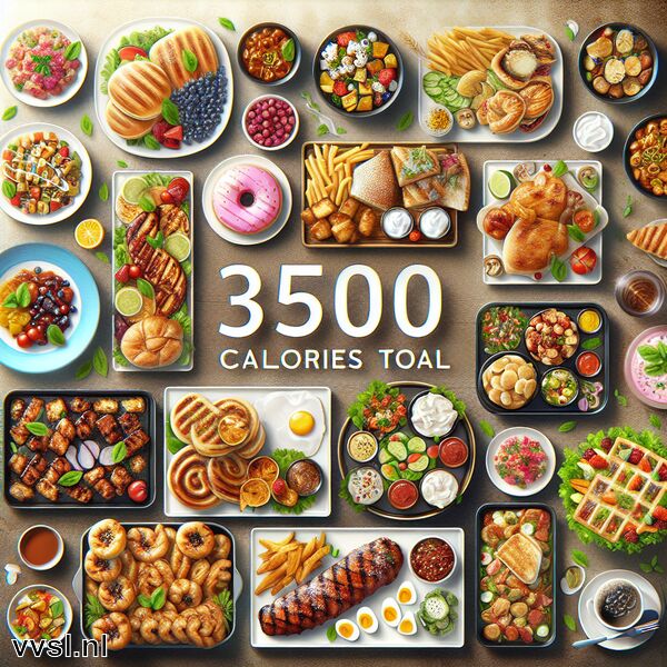 3500 calorieën » Luxe Recepten tot 3500 Calorieën