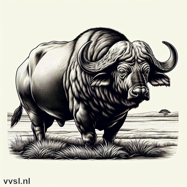 Krachtdier Buffel » De onverschrokken kracht van de buffel  
