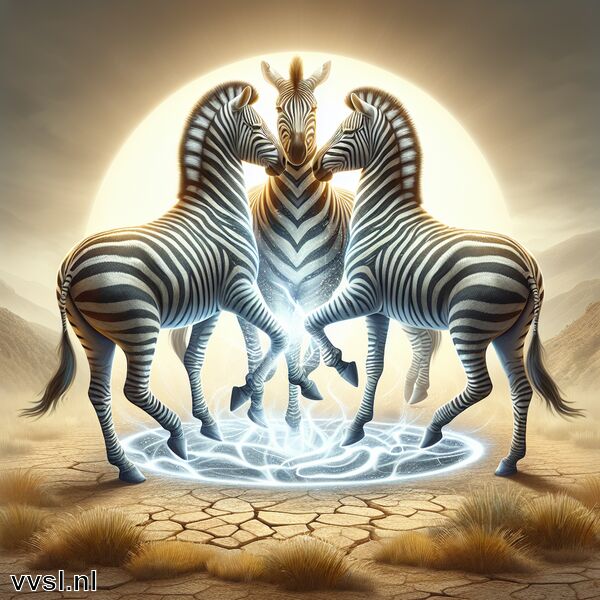 Krachtdier Zebra » Zebra en de kracht van gezamenlijkheid  