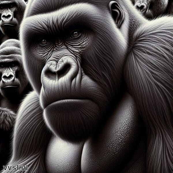 Krachtdier Gorilla » De sterke pracht van de gorilla  