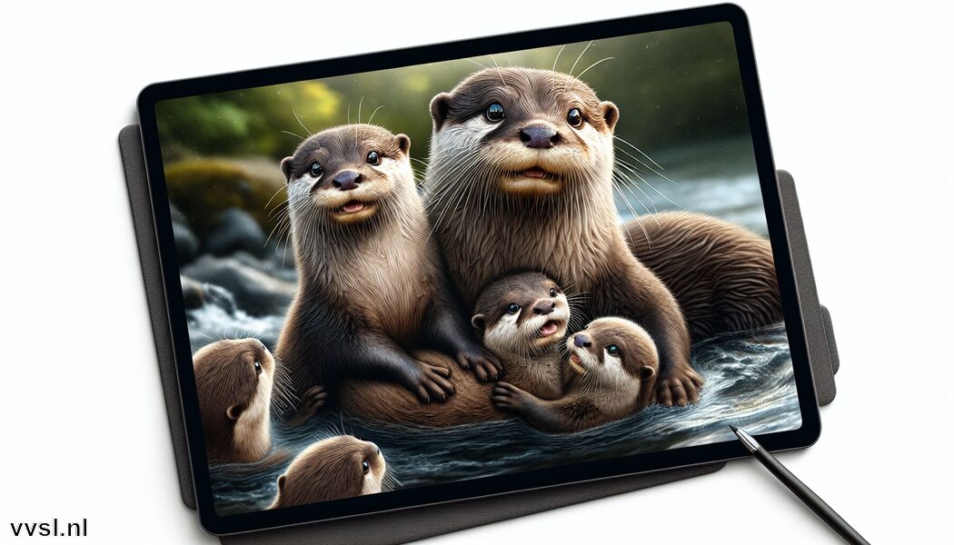 Ze hebben een sterke band met familie - Krachtdier Otter » Otter » De speelse kracht van waterdieren