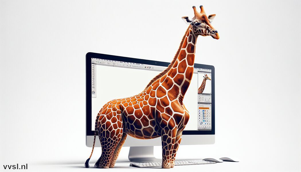 Giraffen hebben unieke vlekkenpatronen per individu   - Krachtdier Giraffe » Giraffe » De lange kracht van lengte  