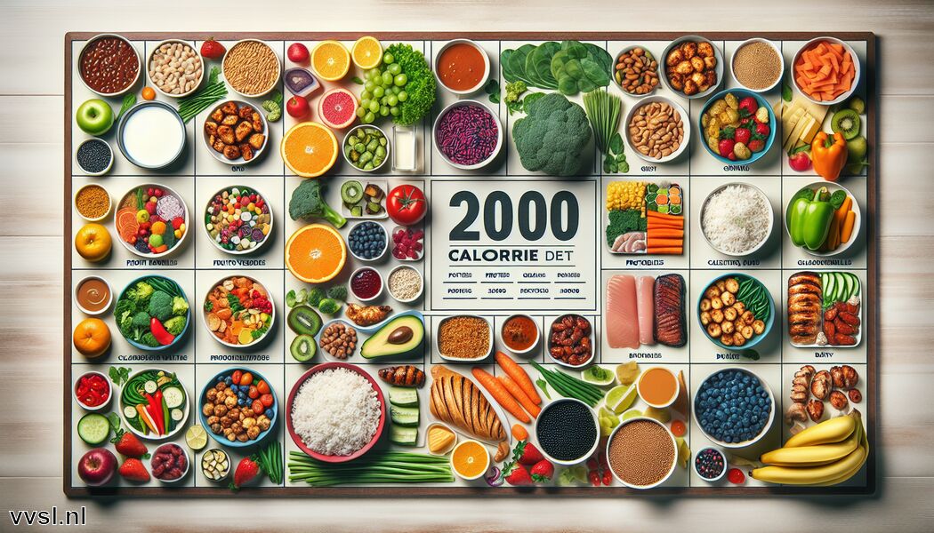 Plan maaltijden vooraf voor diverse keuzes - 2000 calorieën » Gevarieerde Maaltijden tot 2000 Calorieën