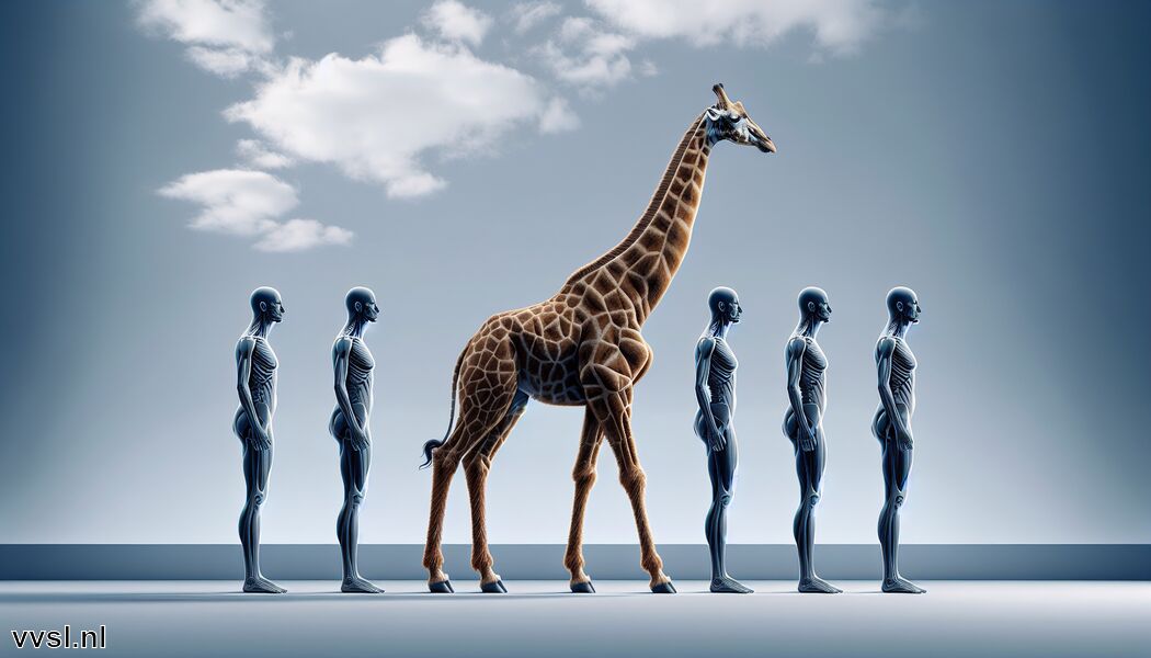 Minder blessures door hoge lichaamspositie   - Krachtdier Giraffe » Giraffe » De lange kracht van lengte  