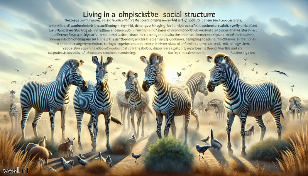 Krachtdier Zebra » Zebra en de kracht van gezamenlijkheid