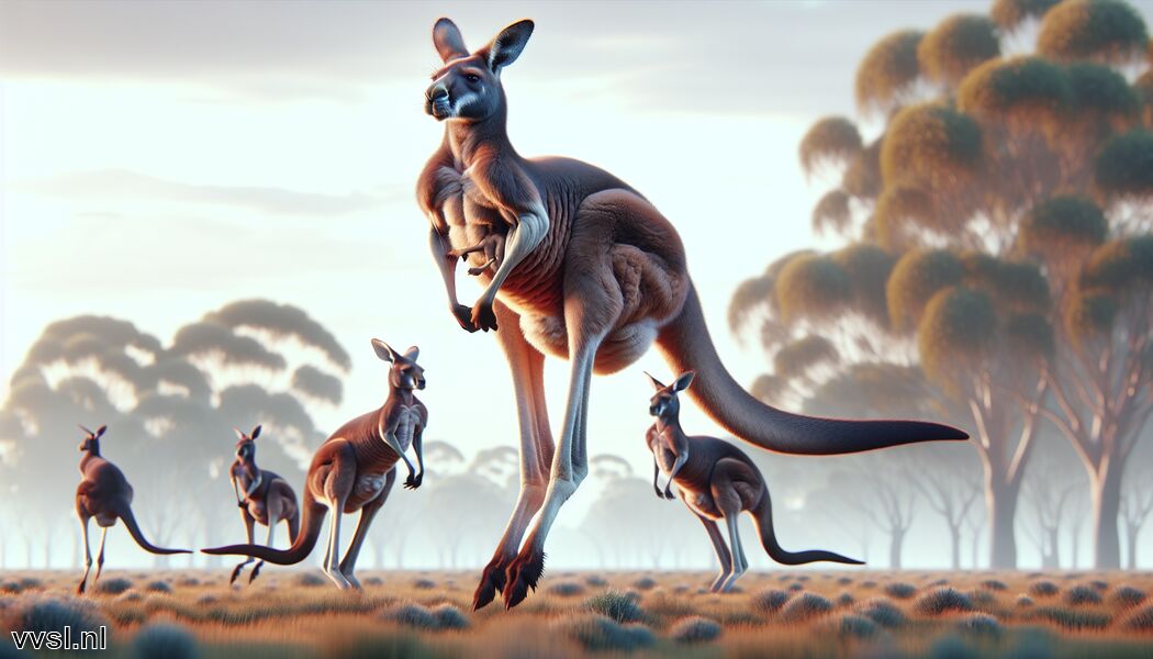 Krachtdier Kangoeroe » Kangoeroe » De bouncende kracht van Australië