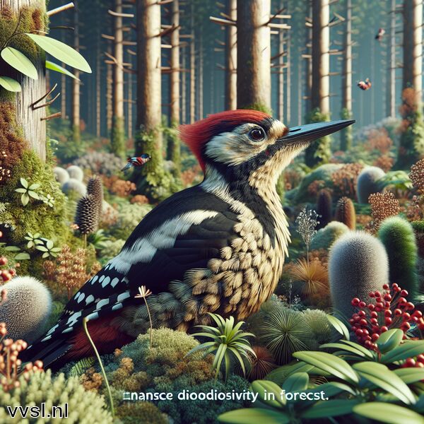 Droom je van een Specht » De Houtspecialist van het Bos