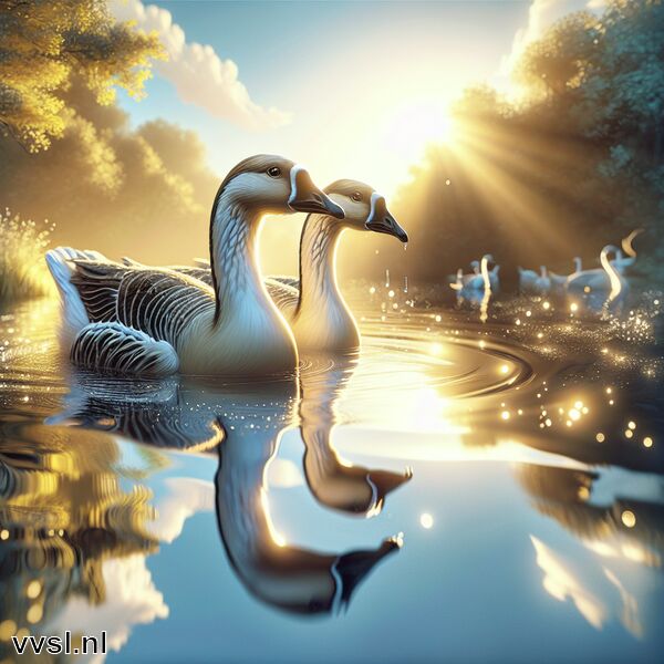 Droom je van een Gans » De Eerlijke Reisgenoot van het Water