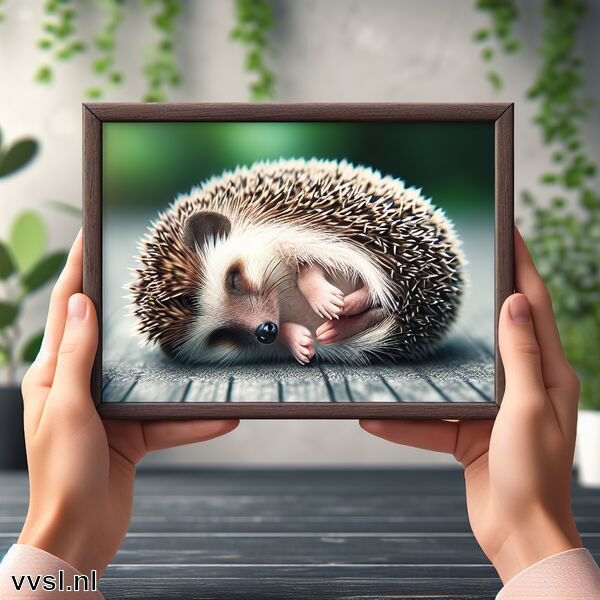 Droom je van een Egel » De Schattige Beschermde Bol