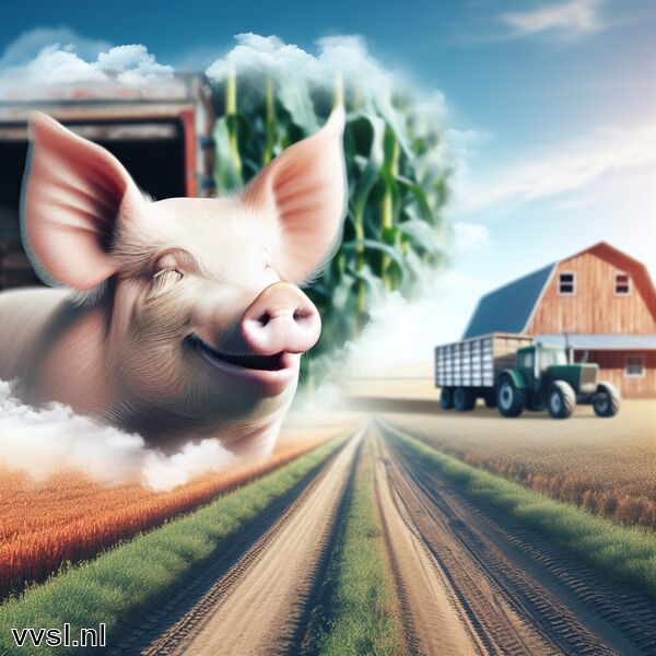 Droom je van een Varken » De Gelukkige Bewoner van de Boerderij