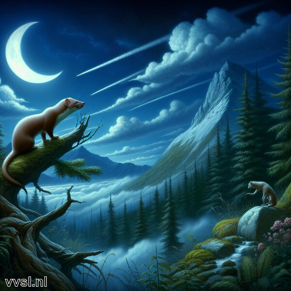 Droom je van een Wezel » De Scherpe Jager van de Nacht