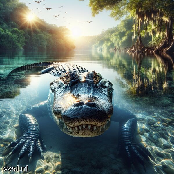 Droom je van een Alligator » De Krachtige Heerser van de Meren