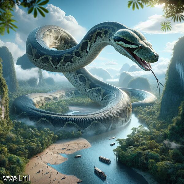 Droom je van een Anaconda » De Gigantische Wakker van de Jungle