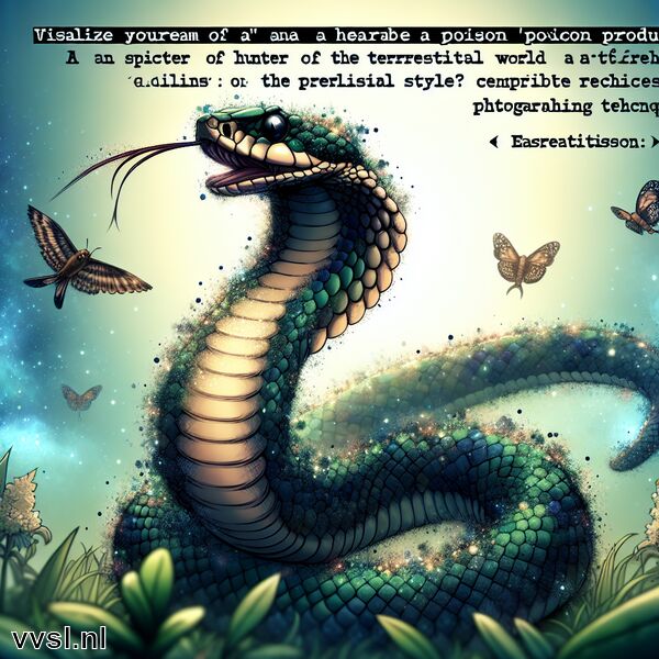 Droom je van een Adder » De Gifkleine Jager van de Aarde