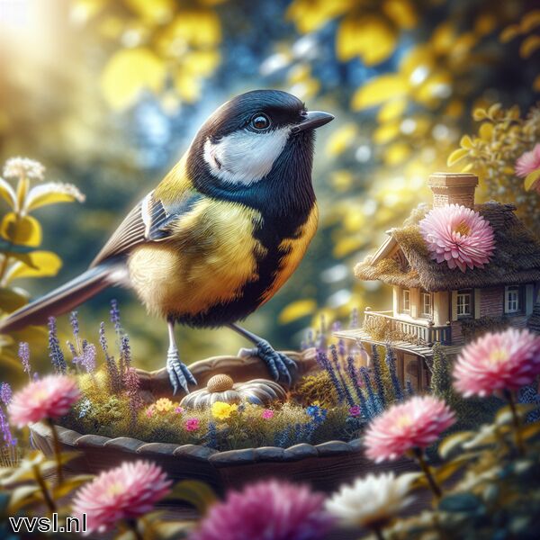 Droom je van een Koolmees » De Gezellige Zang van de Tuin
