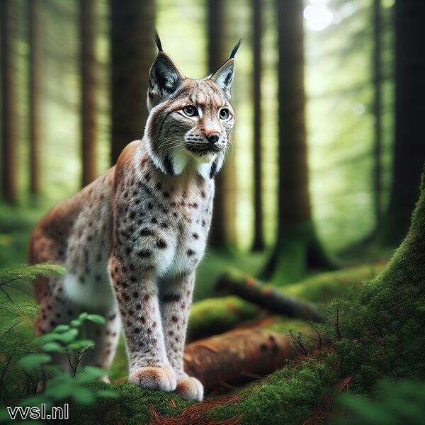 Droom je van een Lynx » De Stille Jager van de Bossen