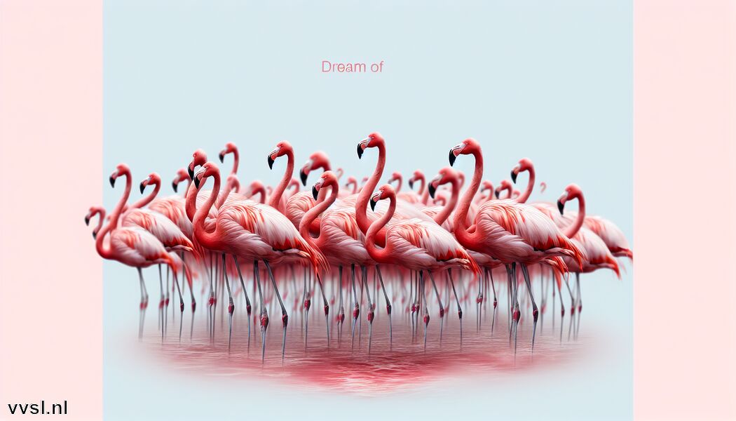 Ze vormen hechte kolonies tijdens het broeden   - Droom je van een Flamingo » De Roze Elegantie van het Water