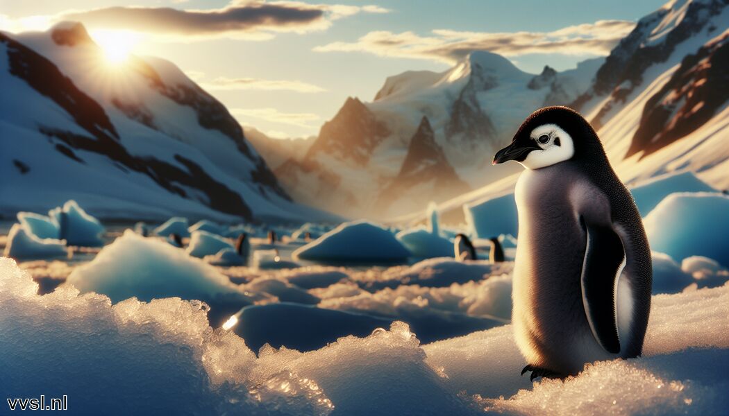 Pinguïnparen vormen vaak levenslange connecties - Droom je van een Pinguïn » De Charmante Wanderer van de Koud
