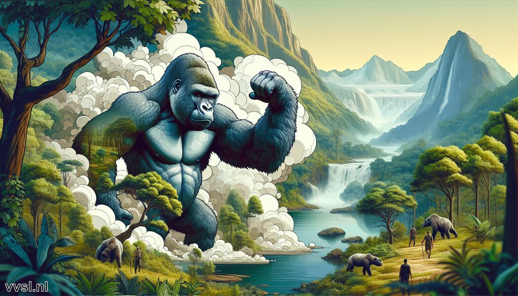 Bedreigingen zijn habitatverlies en stroperij   - Droom je van een Gorilla » De Krachtige Beschermer van de Bossen