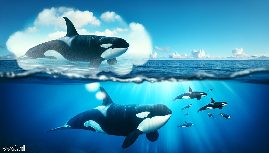 Ze leven in grote familiepodjes - Droom je van een Orka » De Machtige Heerser van de Oceanen
