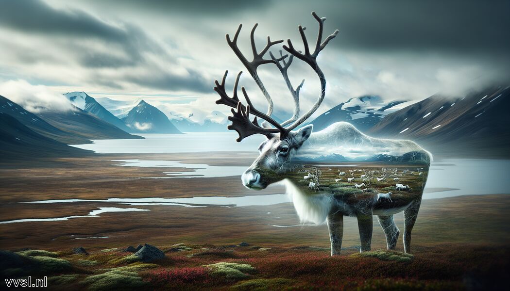 Woont in complexe ecosystemen   - Droom je van een Rendier » De Sterke Wanderer van de Tundra