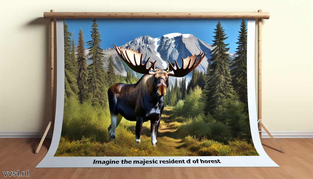 Levende symbolen van bossen en wilde natuur   - Droom je van een Eland » De Majestueuze Bewoner van de Bossen