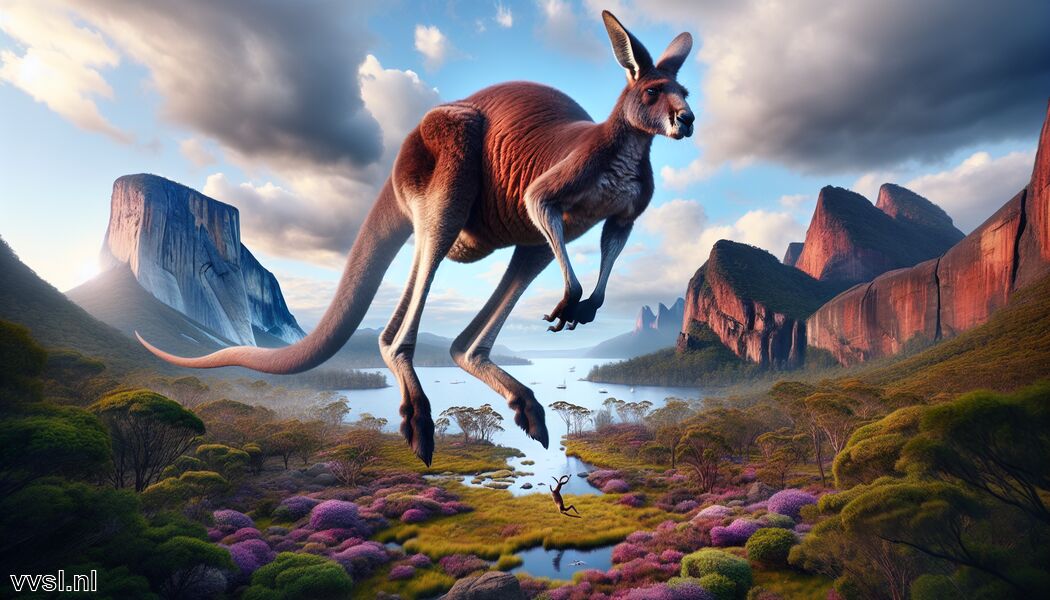 Rol in het ecosysteem van Australië   - Droom je van een Kangoeroe » De Springende Reus van Australie