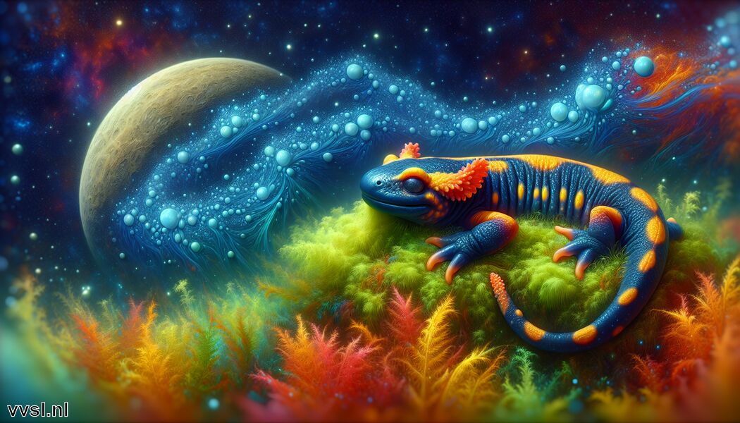 Slechts enkele soorten kunnen regenereren - Droom je van een Salamander » De Kleurige Bewoner van het Land