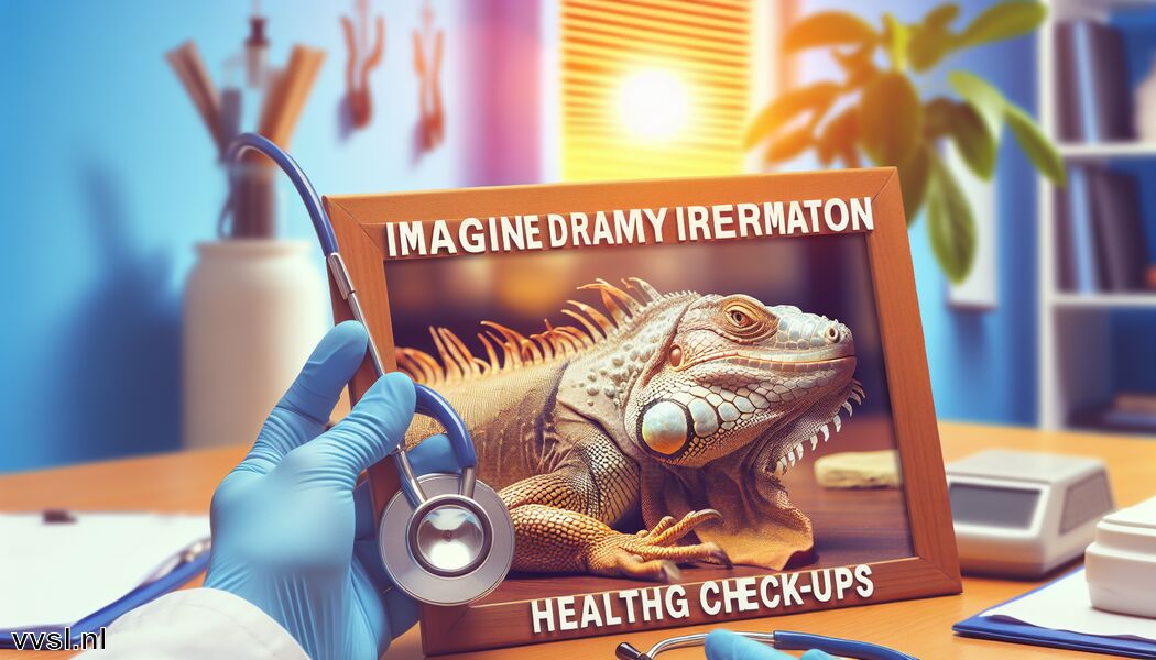 Regelmatige gezondheidscontroles zijn aan te raden   - Droom je van een Leguaan » De Relaxte Bewoner van de Hitte