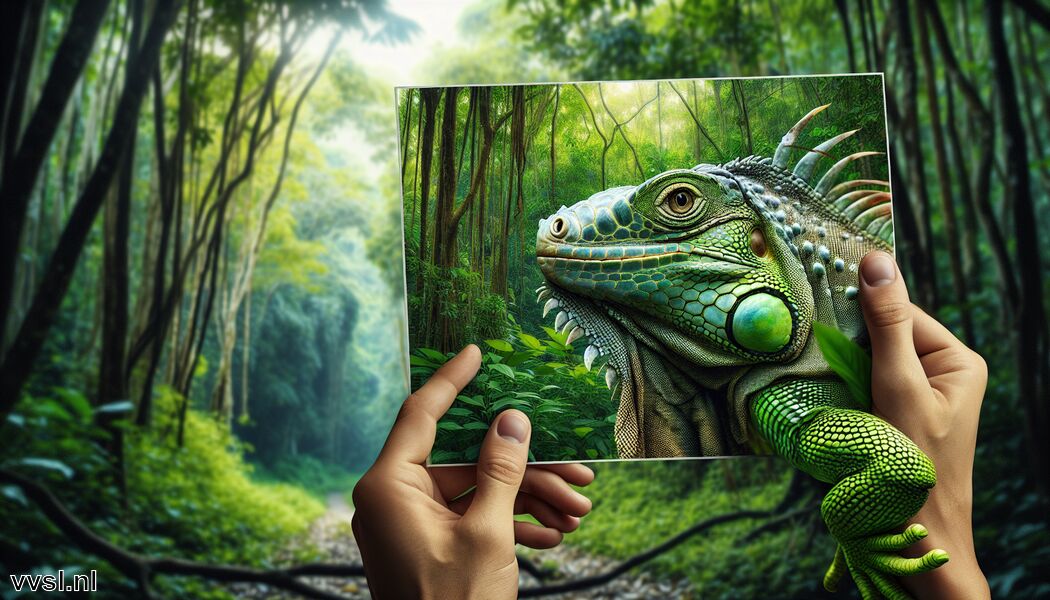 Symboliseren een verbinding met de natuur   - Droom je van een Iguana » De Unieke Schoonheid van de Natuur