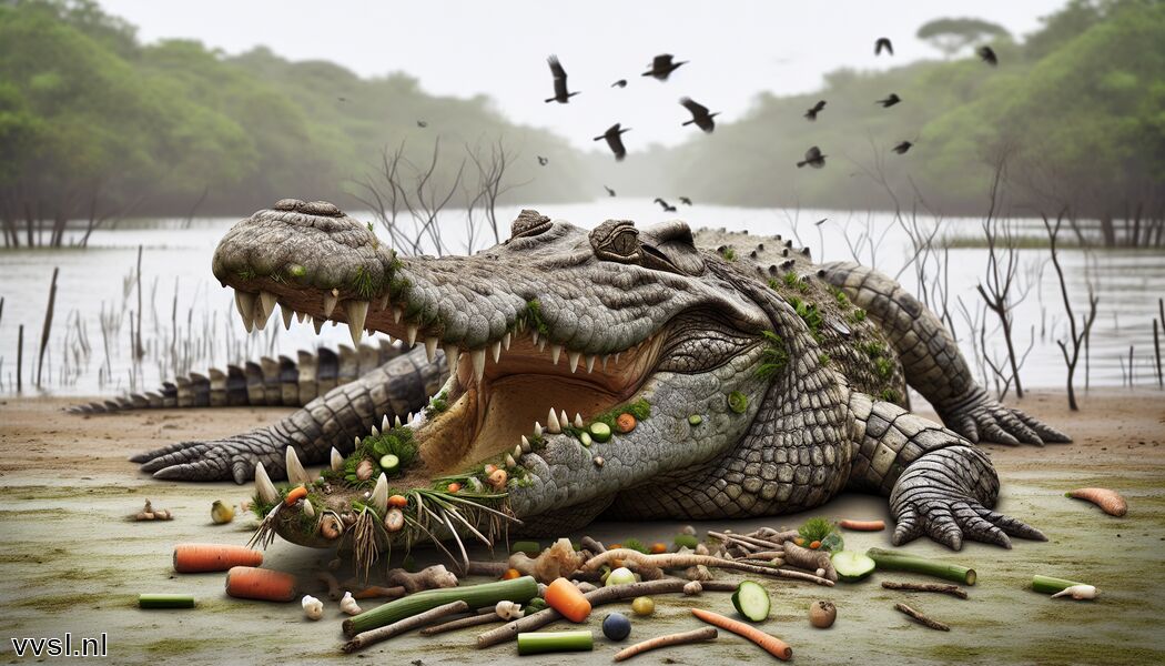 Voeding en prooi-voorkeuren van krokodillen   - Droom je van een Krokodil » De Slimme Jager van de Moerassen