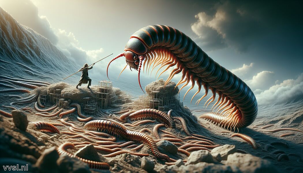 Ontdekken van creatieve uitdrukkingsvormen   - Droom je van een Duizendpoot » De Kleine Bouwer van de Aarde