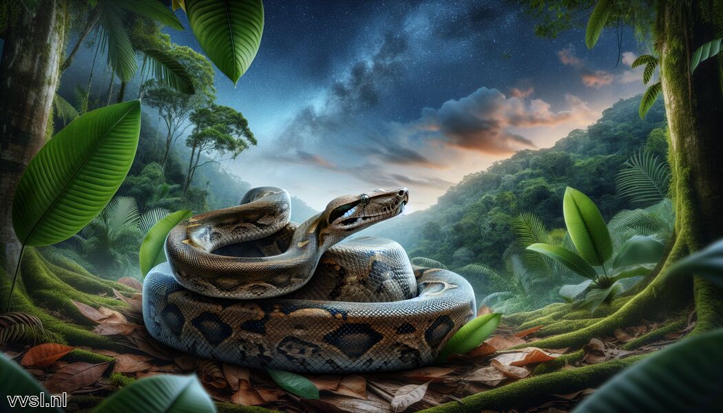 Aanpassingen aan het milieu - Droom je van een Boa » De Sluwe Jager van de Tropen