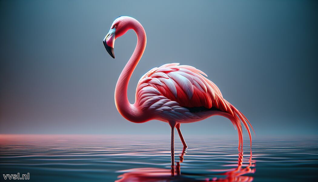 Hun dans en zang zijn fascinerend om te zien   - Droom je van een Flamingo » De Roze Elegantie van het Water