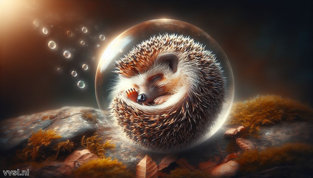 Egel als symbool van natuurbehoud   - Droom je van een Egel » De Schattige Beschermde Bol
