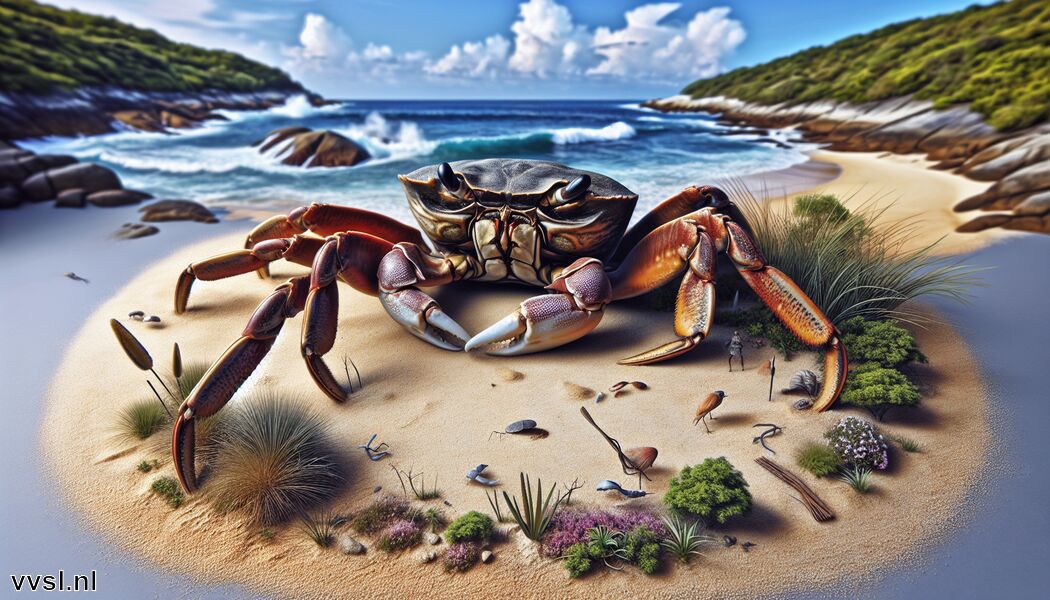Relatie tussen krabben en lokale ecosystemen - Droom je van een Krab » De Sterke Bewaker van het Strand