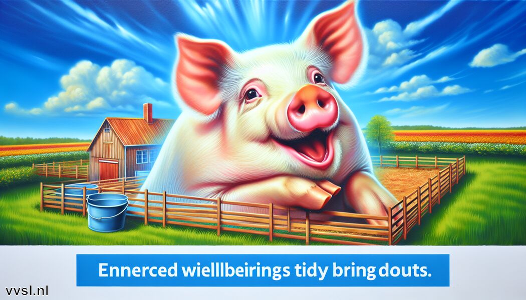 Een schone leefomgeving verbetert welzijn   - Droom je van een Varken » De Gelukkige Bewoner van de Boerderij