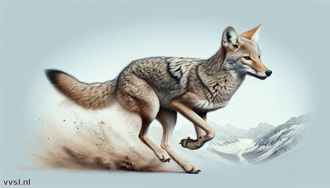 Snelheid en behendigheid als belangrijke jachttechnieken   - Droom je van een Coyote » De Slimme Jager van de Prairie