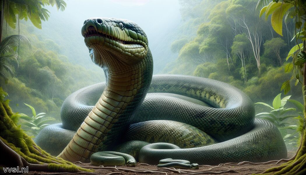 Deze slangen zijn meestal solitair van aard - Droom je van een Anaconda » De Gigantische Wakker van de Jungle