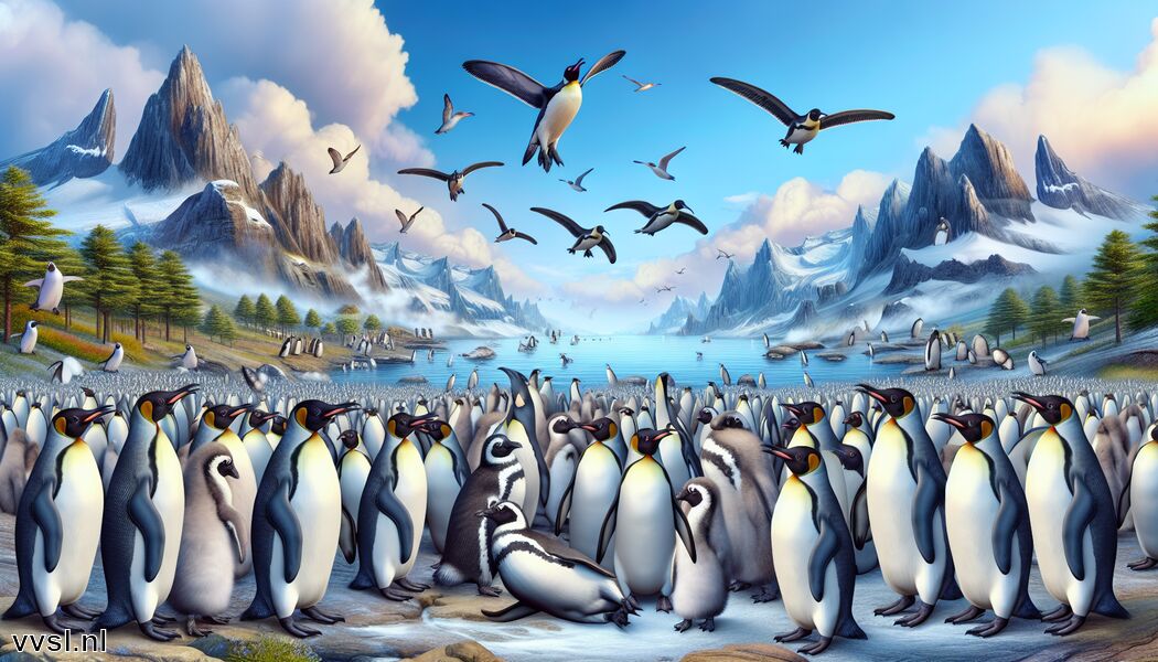 Droom je van een Pinguïn » De Charmante Wanderer van de Koud