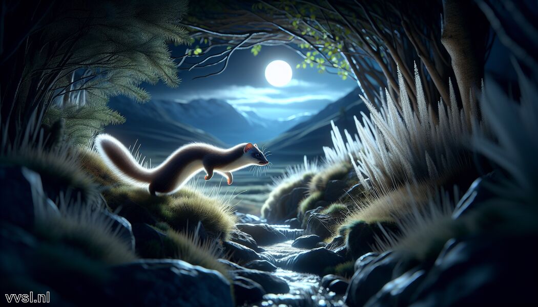 Droom je van een Wezel » De Scherpe Jager van de Nacht