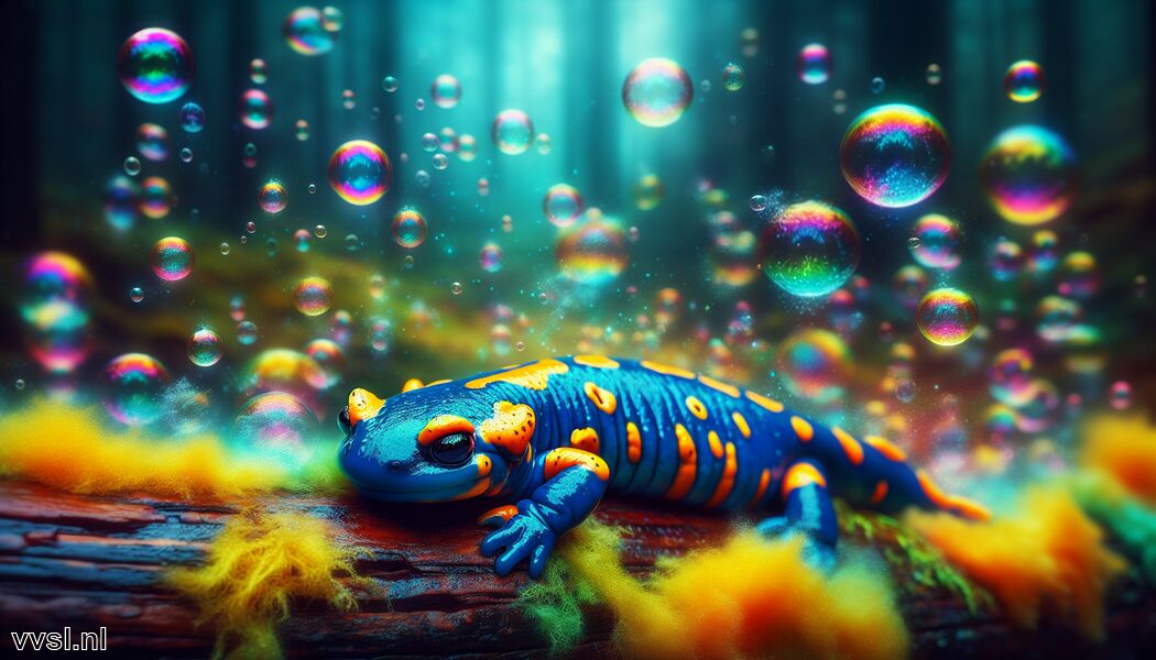 Droom je van een Salamander » De Kleurige Bewoner van het Land