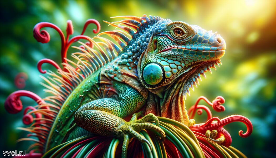 Droom je van een Iguana » De Unieke Schoonheid van de Natuur