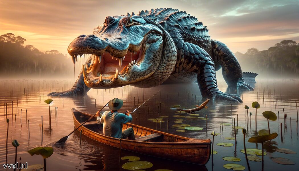 Droom je van een Alligator » De Krachtige Heerser van de Meren