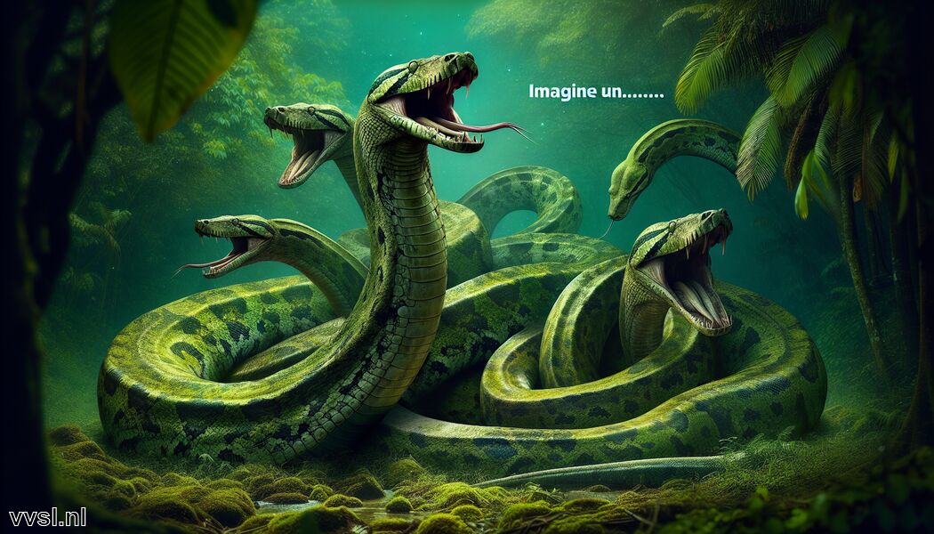 Droom je van een Anaconda » De Gigantische Wakker van de Jungle