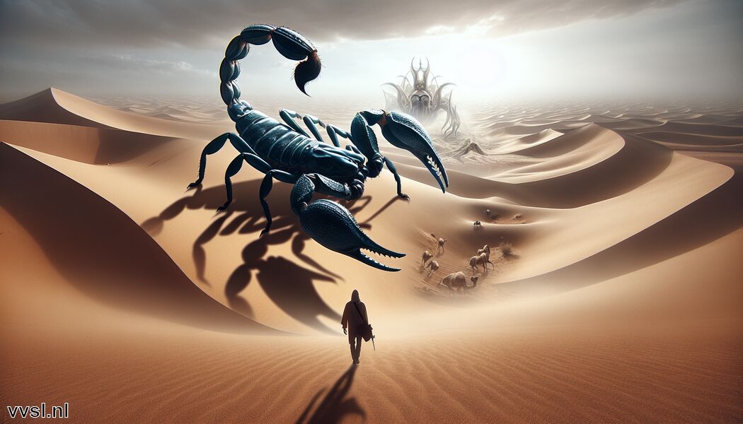 Droom je van een Schorpioen » De Dodelijke Wachter van de Woestijn