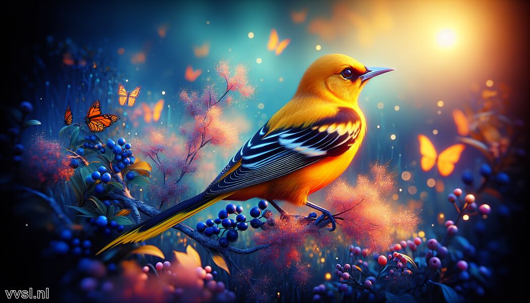 Droom je van een Wielewaal » De Helder Goudkleurige Vogeltje