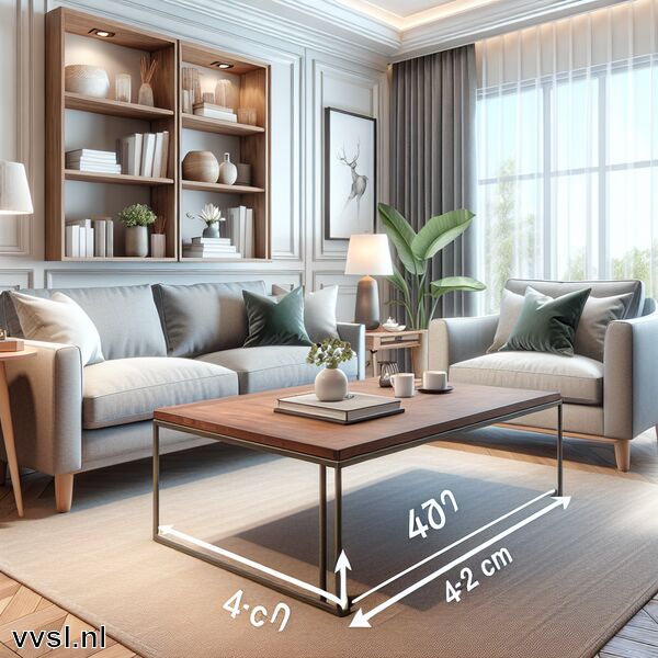 Salontafel te Hoog of te Laag? Dit is de Perfecte Hoogte voor jouw Woonkamer