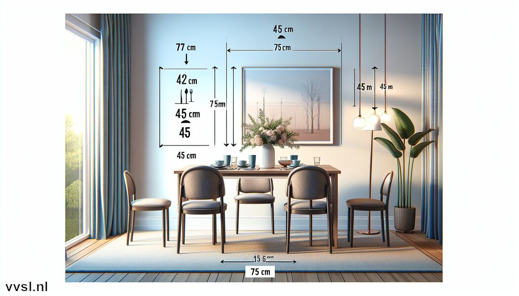 Wat is de Ideale Hoogte voor een Eettafel? Dit Moet je Weten